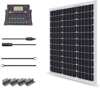 Monocrystalline Solar Kit With Charge Controller