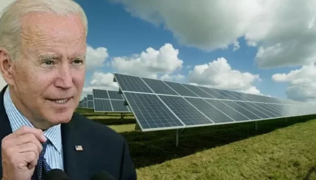 Takes executive action in order to increase solar