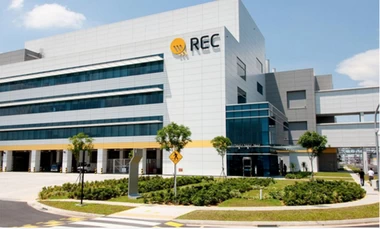 REC Group solar panel factory