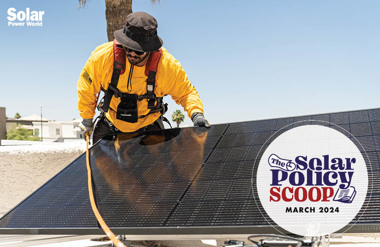 The Solar Policy Scoop: March 2024