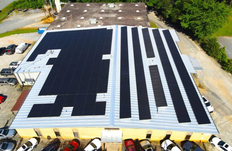 Pisgah Energy installs solar for NC furniture company